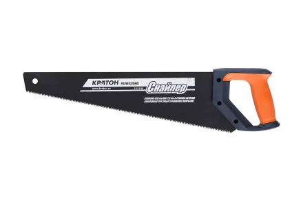 Ножовка Кратон PROFESSIONAL 450мм шаг 2,5мм 3-гран. зуб. ТВЧ 2 03 12 001 купить в Нижневартовске