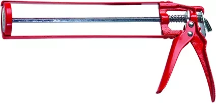 Пистолет для герметика 310 мл "скелетный" усиленный с фиксатором 6-гранный шток 6 мм  SPARTA 886125 купить в Нижневартовске