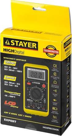 Мультиметр STAYER &quot;EXPERT&quot; HIGHDigital цифровой 45320-T купить в Нижневартовске