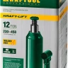 Домкрат гидравлический бутылочный "Kraft-Lift", сварной, 12т, 230-458мм, KRAFTOOL 43462-12 43462-12_z01 купить в Нижневартовске