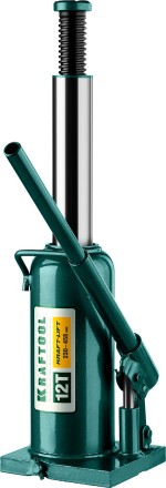 Домкрат гидравлический бутылочный &quot;Kraft-Lift&quot;, сварной, 12т, 230-458мм, KRAFTOOL 43462-12 43462-12_z01 купить в Нижневартовске
