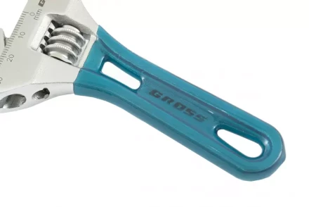 Ключ разводной, 250 мм,CrV, укороченная ручка  GROSS 15566 купить в Нижневартовске