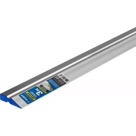 Правило ЗУБР алюминиевое, профиль "ДВУХВАТ" с ребром жесткости, 3м 10721-3.0 купить в Нижневартовске