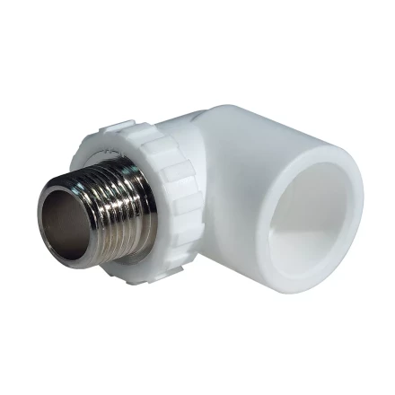 Уголок комб. PP-R НР 20мм х 1/2 белый (50/200) 45380 купить в Нижневартовске