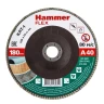 Круг Лепестковый Торцевой (КЛТ) HAMMER КЛТ 1 Ф180х22 Р40 213-030 купить в Нижневартовске