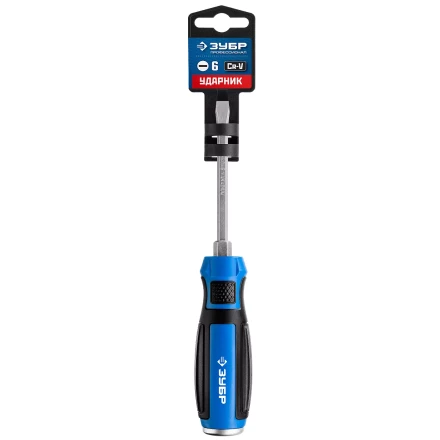 ЗУБР Ударник, SL6 х 100 мм, ударная отвертка, Профессионал (25271-6) купить в Нижневартовске