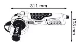 Угловая шлифмашина BOSCH GWS 17-150 CI (0.601.798.0R6) купить в Нижневартовске
