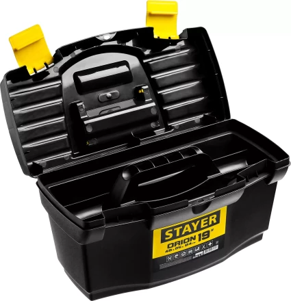 Ящик для инструмента "TOPLine" пластиковый, 19", STAYER 38110-18_z03 купить в Нижневартовске