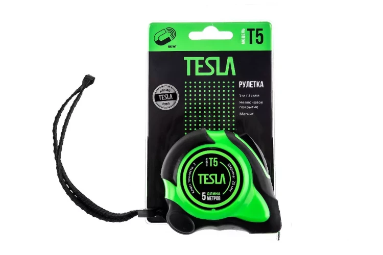 Рулетка TESLA 5м х 25мм (T-5) купить в Нижневартовске