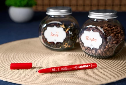 ЗУБР МП-50 красный, 0.5 мм перманентный маркер (06321-3) купить в Нижневартовске