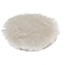 Насадка полировальная &quot;под липучку&quot; 125 мм натуральная шерсть MATRIX 75952