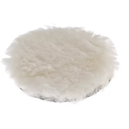 Насадка полировальная "под липучку" 125 мм натуральная шерсть MATRIX 75952 купить в Нижневартовске