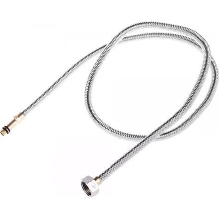 Подводка ЗУБР "ЭКСПЕРТ" сильфонная из нержавеющей стали, для смесителя, удлиненная, г/ш (гайка-штуцер), 1/2", 1,2м 51013-120 купить в Нижневартовске