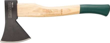Топор KRAFTOOL &quot;EXPERT&quot; плотницкий, с особопрочной рукояткой из американского орешника Hickory, длина 360мм, 0,6кг 20653-06 купить в Нижневартовске