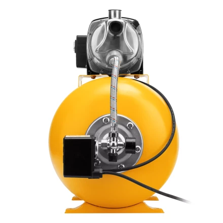 Насосная станция Denzel 97311, PSL1100X, 1100 Вт, 3600 л/ч, ресивер 50 л, подъем 45 м, нержавейка купить в Нижневартовске