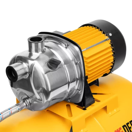 Насосная станция Denzel 97311, PSL1100X, 1100 Вт, 3600 л/ч, ресивер 50 л, подъем 45 м, нержавейка купить в Нижневартовске