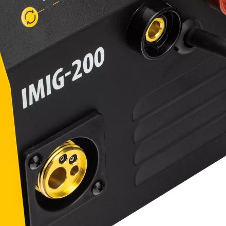 Аппарат инвертор. полуавтомат. cварки IMIG-200, 200 А, ПВ 60%, катушка 5 кг// Denzel 94361 купить в Нижневартовске