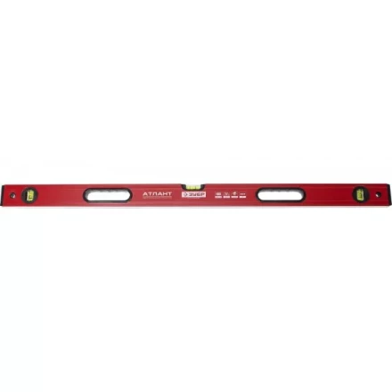 Уровень ЗУБР "МАСТЕР" "УС - 5" коробчатый усиленный, фрезерованный, 3 глазка, крашенный, с ручками, 100см 4-34585-100 купить в Нижневартовске