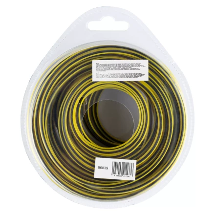 Леска для триммера двухкомпонентная квадратная, 3,0мм х 12м, блистер SkyCutter Denzel 96839 купить в Нижневартовске