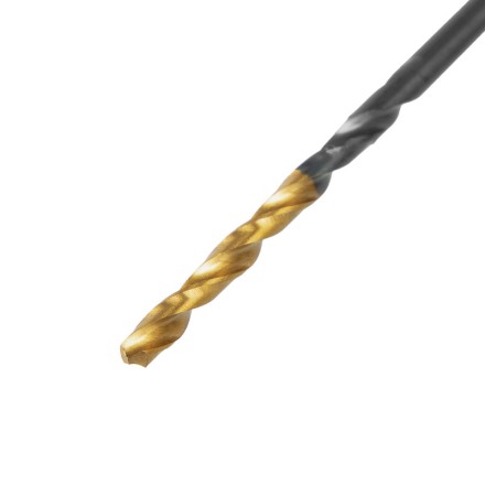 Сверло по металлу, 2 мм, HSS-Tin, Golden Tip, 10 шт. Denzel 717203 купить в Нижневартовске