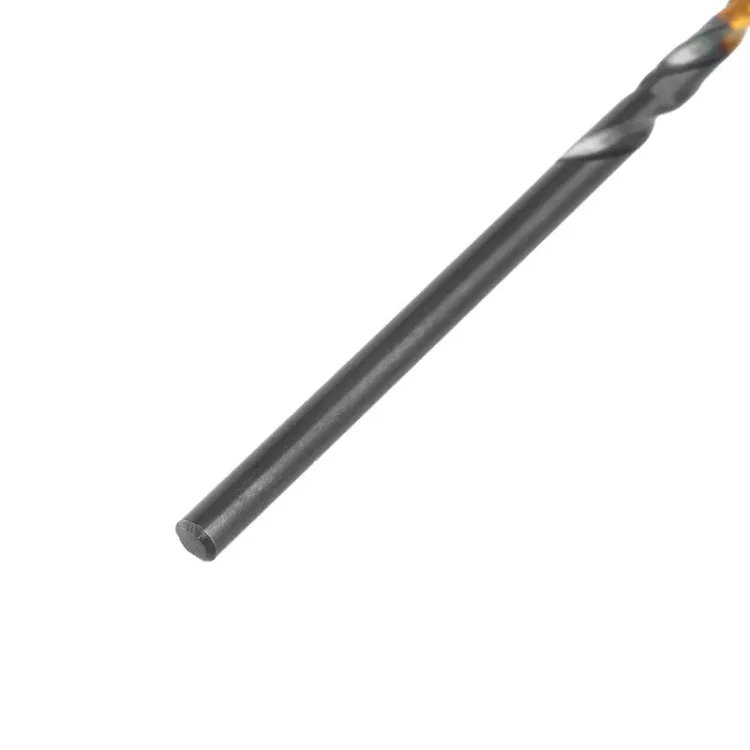 Сверло по металлу, 2 мм, HSS-Tin, Golden Tip, 10 шт. Denzel 717203 купить в Нижневартовске