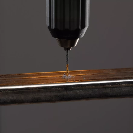 Сверло по металлу, 2 мм, HSS-Tin, Golden Tip, 10 шт. Denzel 717203 купить в Нижневартовске