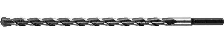 Сверло ЗУБР "СУПЕР-6" по бетону ударное, шестигранный хвостовик, 12x300мм 2916-300-12 купить в Нижневартовске