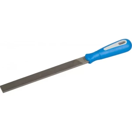 Напильник ЗУБР "ПРОФЕССИОНАЛ" плоский, двухкомпонентная рукоятка, № 3, 200мм 1611-20-3 купить в Нижневартовске