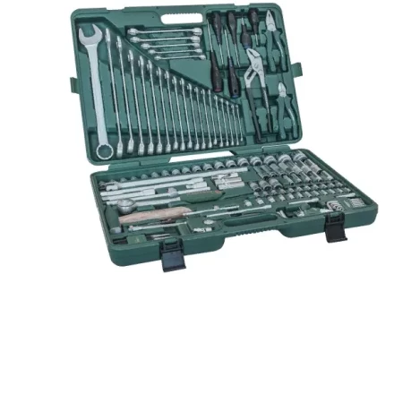 Набор головок торцевых универсальный 1/2&quot;DR 8-32мм  1/4&quot;DR 4-13мм  ключи комбинированные 6-32мм отвертки  128 предметов S04Н524128S  Jonnesway 48372 купить в Нижневартовске