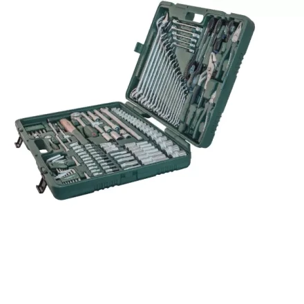 Набор головок торцевых универсальный 1/2&quot;DR 8-32мм  1/4&quot;DR 4-13мм  ключи комбинированные 6-32мм отвертки  128 предметов S04Н524128S  Jonnesway 48372 купить в Нижневартовске