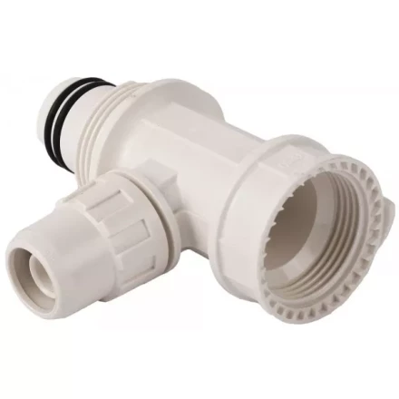 Коллектор ЗУБР "ШиреФит" сборный "внутренняя резьба - штуцер с гайкой - штуцер с гайкой", 26мм-16мм-26мм 51516-26-16-26 купить в Нижневартовске