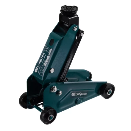 Домкрат гидравлический подкатной Сибртех 50836, 2,5 т, 148-387 мм купить в Нижневартовске