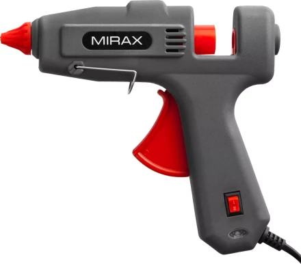 Пистолет клеевой (термоклеящий) электрический, MIRAX 06807, 200Вт/350Вт, 220В, 11мм 06807 купить в Нижневартовске