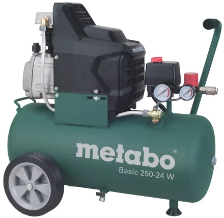 Компрессор масляный поршневой прямой привод Metabo Basic 250-24 W купить в Нижневартовске