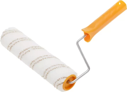 Валик "МИКРОВОЛОКНО" малярный в сборе, ворс 9 мм, бюгель 6 мм, 40x240мм, STAYER Master 0343-24 купить в Нижневартовске