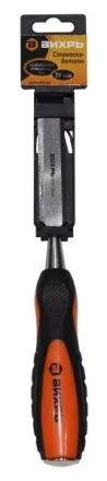 Стамеска-долото 20мм двухкомпонентная усиленная рукоятка CrV Вихрь купить в Нижневартовске