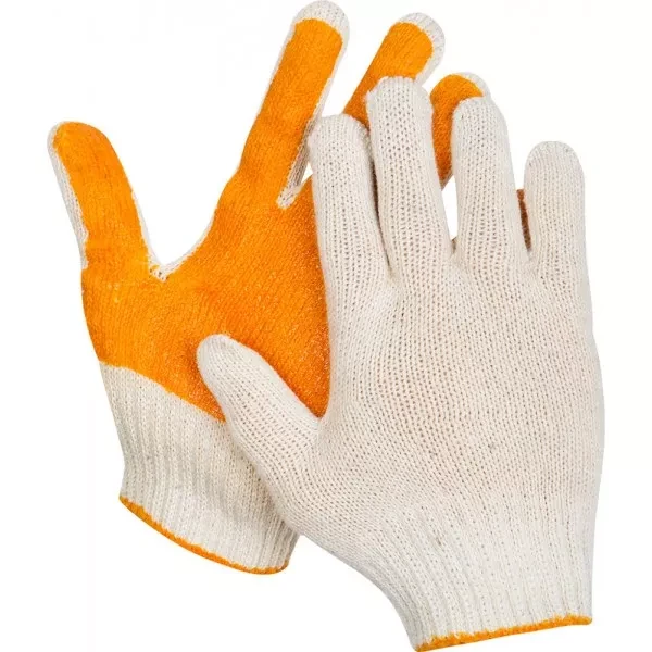 Перчатки STAYER "МASTER" трикотажные, 7 класс, х/б, обливная ладонь из ПВХ, L-XL 11405-XL купить в Нижневартовске