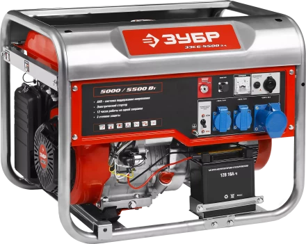Генератор бензиновый ЗЭСБ-5500-ЭА серия МАСТЕР купить в Нижневартовске