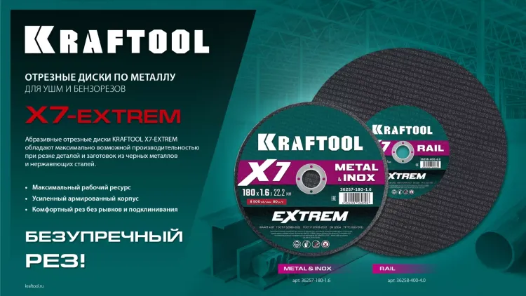 Круги отрезные абразивные, по металлу 36257-125-1.6 купить в Нижневартовске