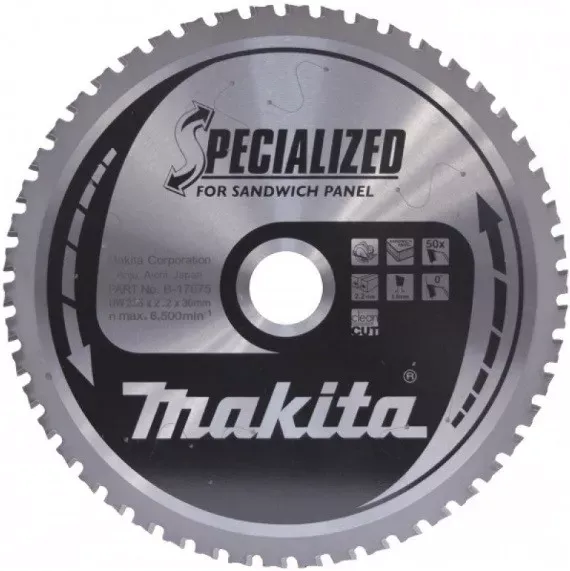 Диск пильный Makita, х270х30х2,3мм, 60 зуб,для сэндвич панелей B-31516 купить в Нижневартовске
