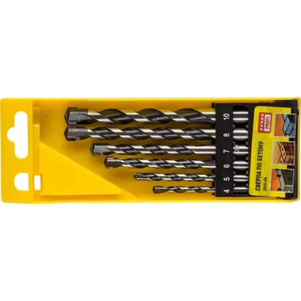 Набор STAYER "PROFESSIONAL": Свёрла по бетону, ударные 4, 5, 6, 6, 8, 10мм, 6шт 2915-H6 купить в Нижневартовске