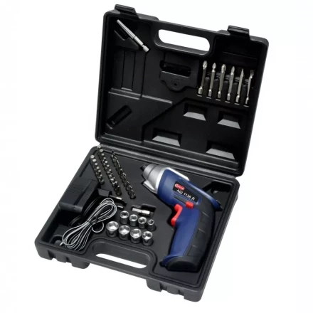 Аккумуляторный шуруповерт (отвертка) Диолд АШ-1136 Л (44 предмета) купить в Нижневартовске