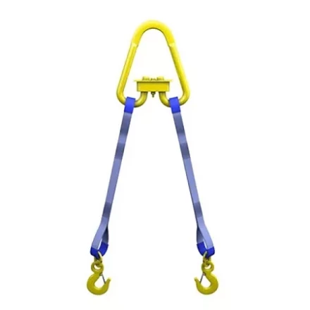Строп текстильный двухветвевой 2СТ 12.5 т L=5.5 м SF6 250 мм Звено РТ-3 купить в Нижневартовске