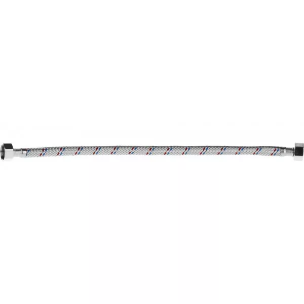 Подводка гибкая STAYER для воды, оплетка из нержавеющей стали, г/г 1/2" - 0,4м 51015-G/G-040 купить в Нижневартовске