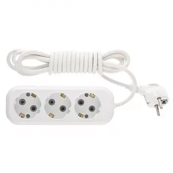 Удлинитель бытовой серия УХз-10-303, с заземлением, 3м, 3 розетки, 10A Stern 95766 купить в Нижневартовске