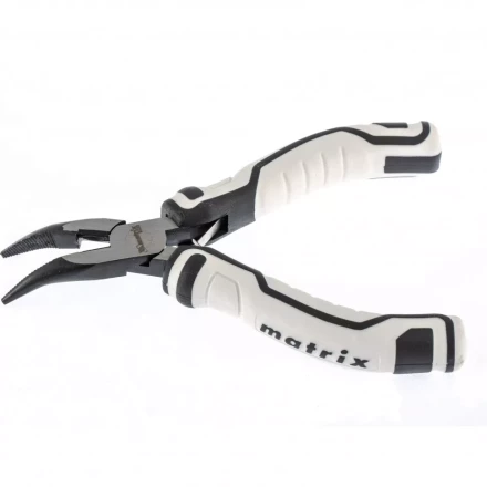 Длинногубцы Mini 125 мм изогнутые авторазжим Pro Matrix 17831 купить в Нижневартовске