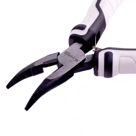 Длинногубцы Mini 125 мм изогнутые авторазжим Pro Matrix 17831 купить в Нижневартовске