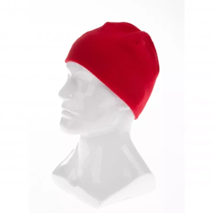 Шапка из флиса для взрослых размер 56-57 красная Россия Сибртех 68801 купить в Нижневартовске