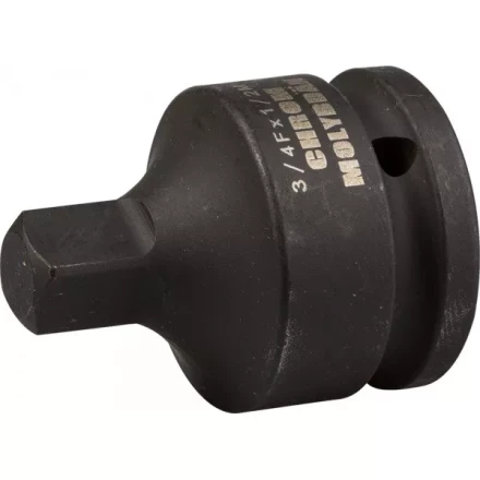 Адаптер KRAFTOOL "INDUSTRIE QUALITAT" ударный, уменьшающий (3/4"F-1/2"M), Cr-Mo, фосфатированный 27963_z01 купить в Нижневартовске