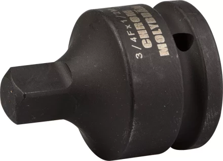 Адаптер KRAFTOOL "INDUSTRIE QUALITAT" ударный, уменьшающий (3/4"F-1/2"M), Cr-Mo, фосфатированный 27963_z01 купить в Нижневартовске